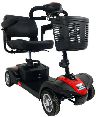 Scooters electricos para discapacitados Izzy Go de 3 ruedas color rosa
